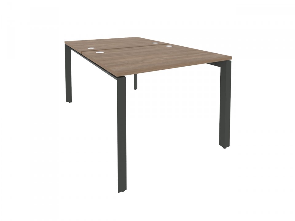 Мебель для персонала ONIX METALL O.MP-D.RS-2.1.8 Рабочая станция на П-образном м/к