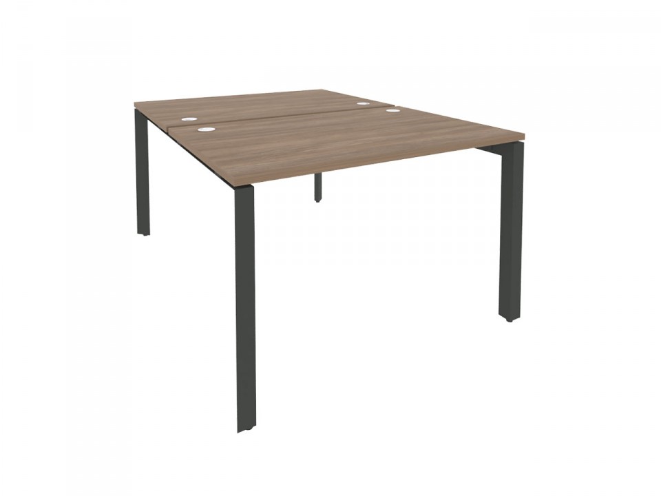 Мебель для персонала ONIX METALL O.MP-D.RS-2.2.8 Рабочая станция на П-образном м/к