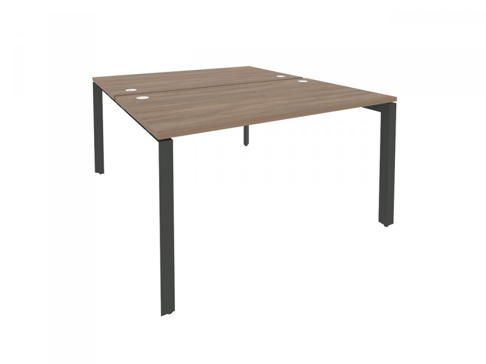 Мебель для персонала ONIX METALL O.MP-D.RS-2.3.8 Рабочая станция на П-образном м/к