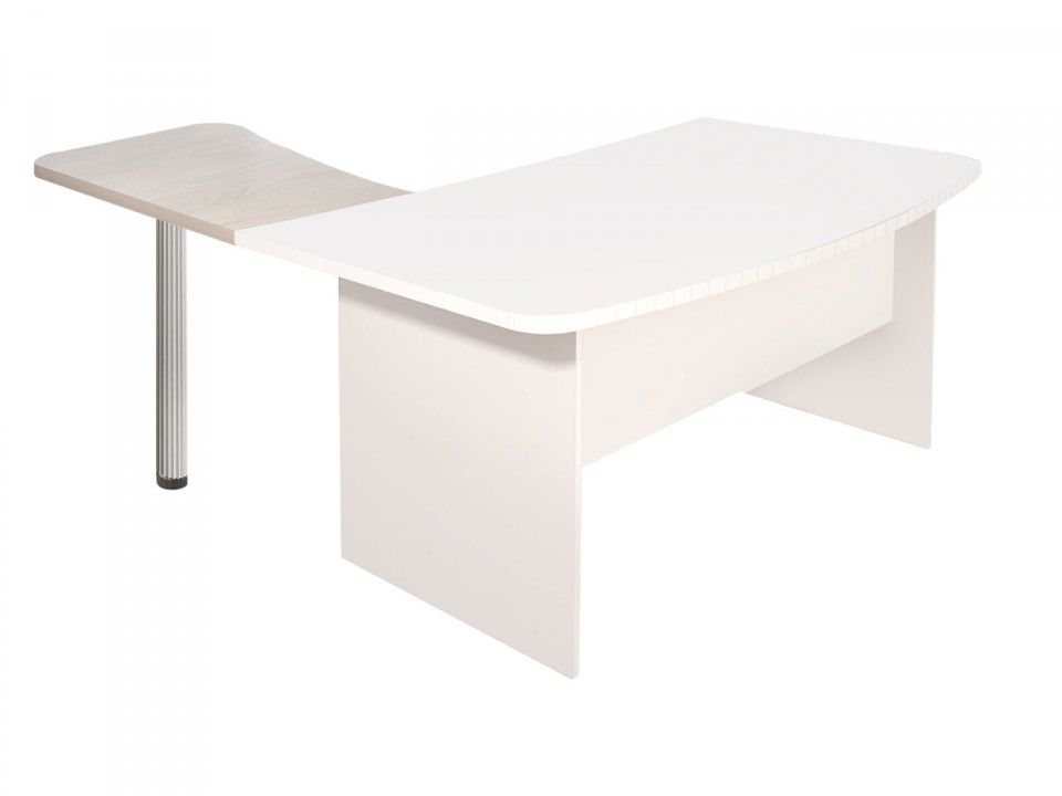 Кабинет руководителя Эталон КЭ48 Приставка Л/П опора рифленая овальная форма