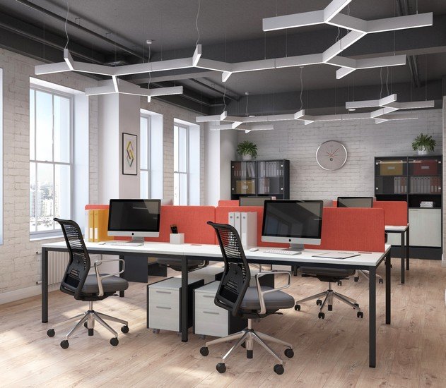 Современная стойка-ресепшн Инновация - вид 5