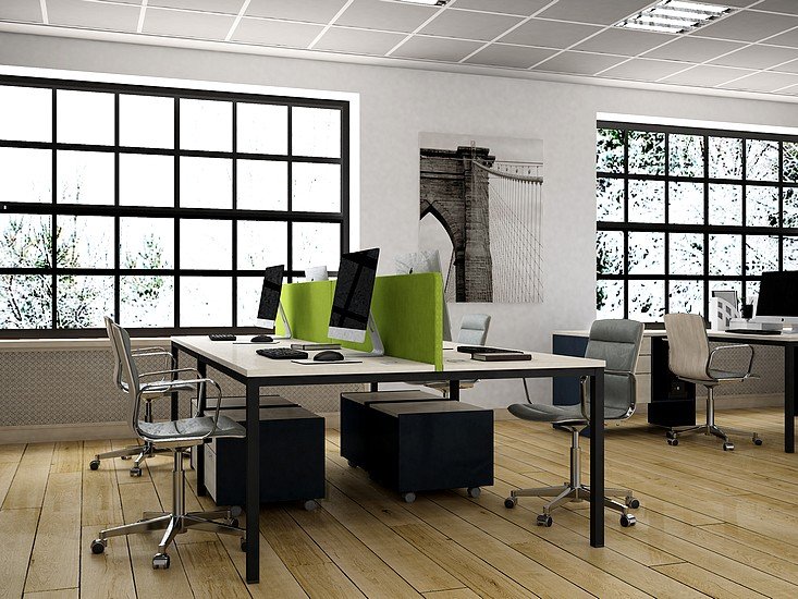 Современная стойка-ресепшн Инновация - вид 11