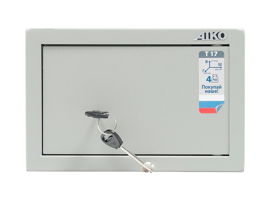 Сейф офисный металлический «AIKO Т-17 KL» - вид 3