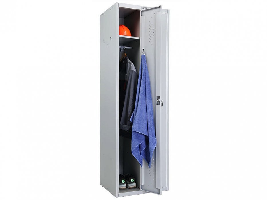 Металлический шкаф для одежды «Практик LS 21-60» - вид 2