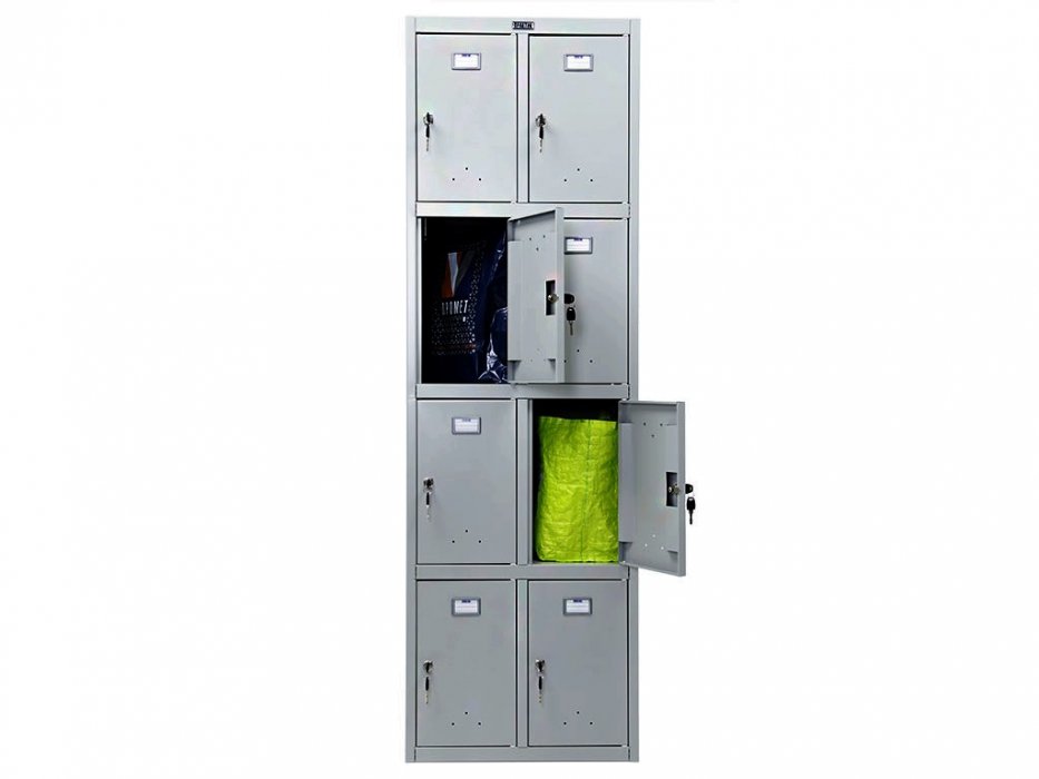Металлический шкаф для одежды «ПРАКТИК LS-24» - вид 3