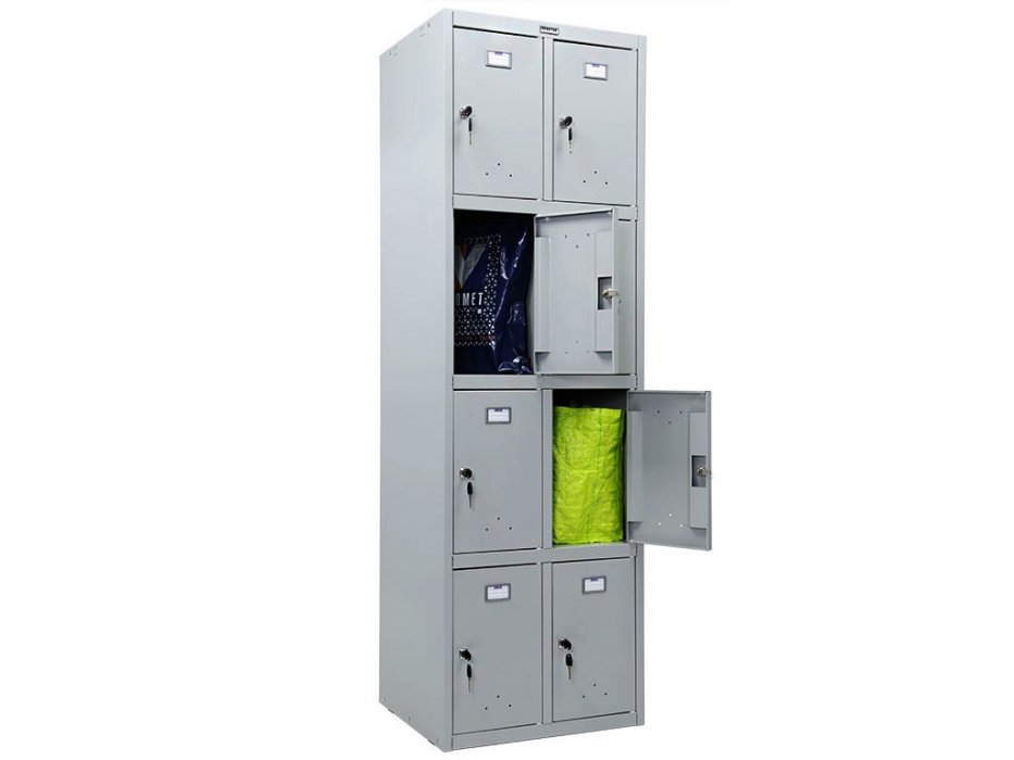 Металлический шкаф для одежды «ПРАКТИК LS-24» - вид 5