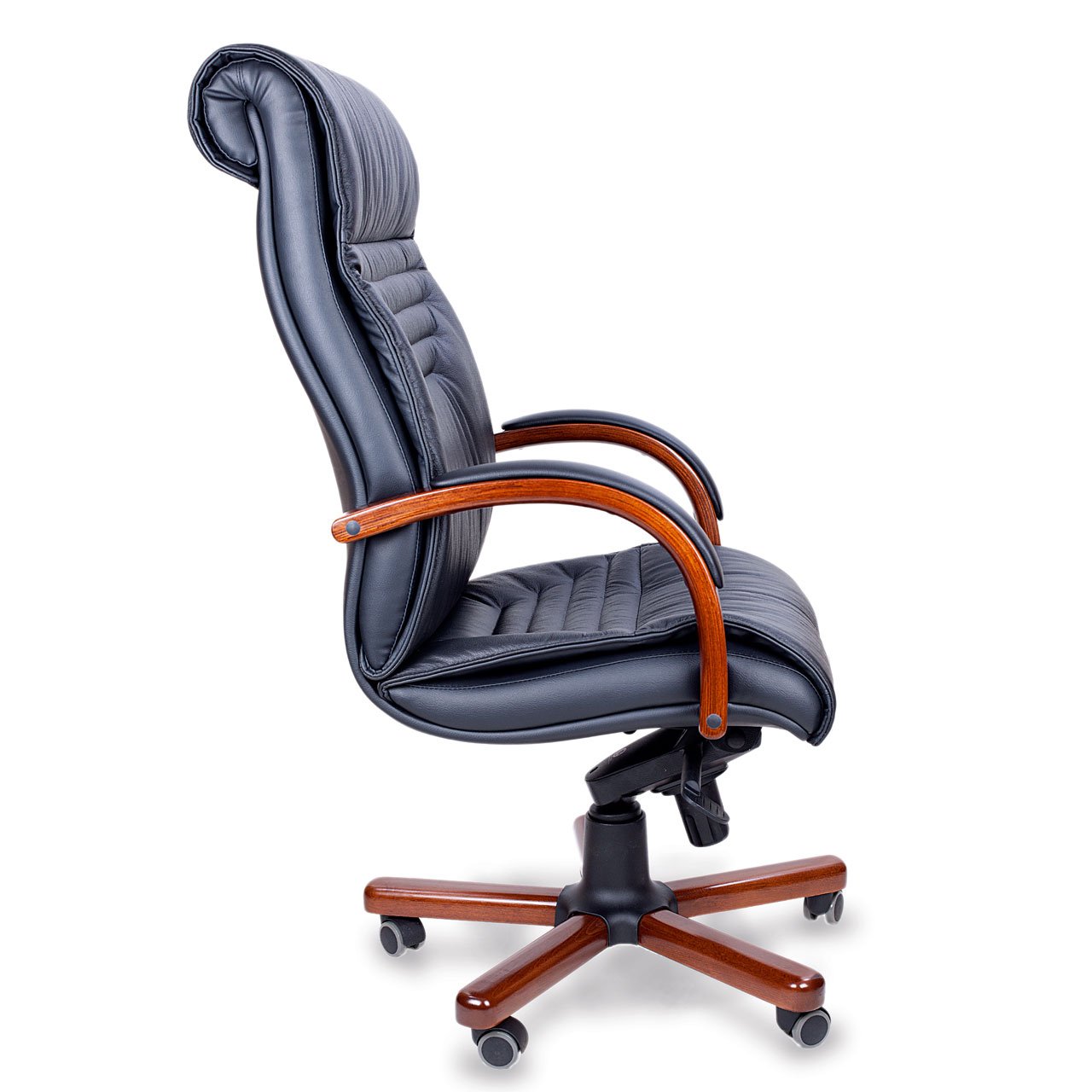 Чёрное кресло руководителя Basel A - вид 3