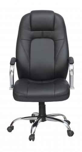 Чёрное кресло руководителя Кольт - вид 2