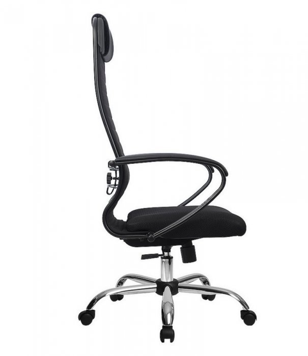 Чёрное кресло руководителя МЕТТА Комплект21 Ch ов - вид 4