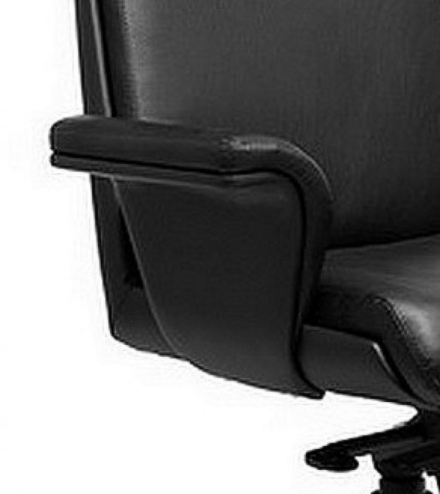 Чёрное кресло руководителя SPLIT A - вид 4